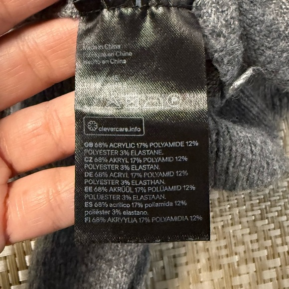 H&M Charcoal Women's Crew Neck Sweater - Picture 7 of 7